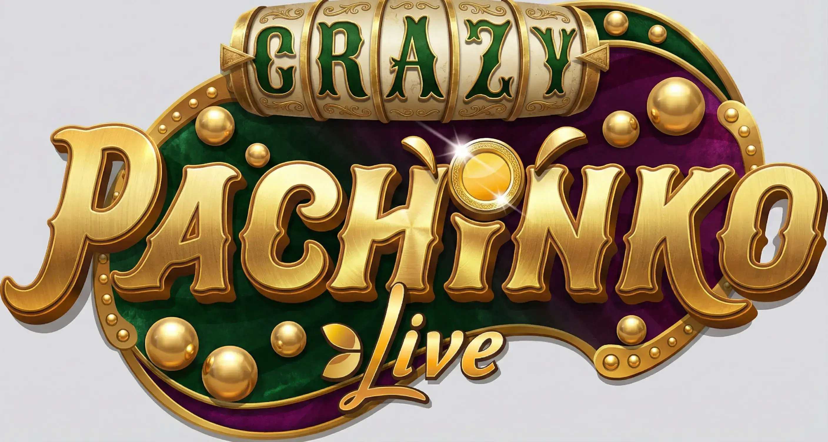 Logo Pachinko Crazy Time - stena s DOUBLE zonami a nasobitelmi